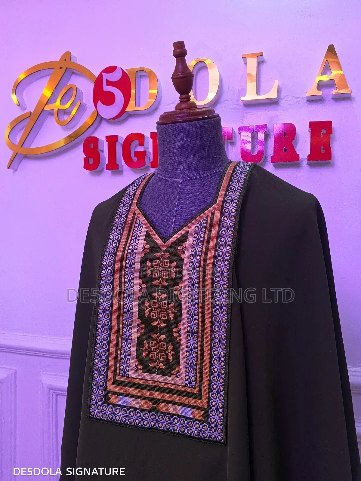 Embroidery Cape