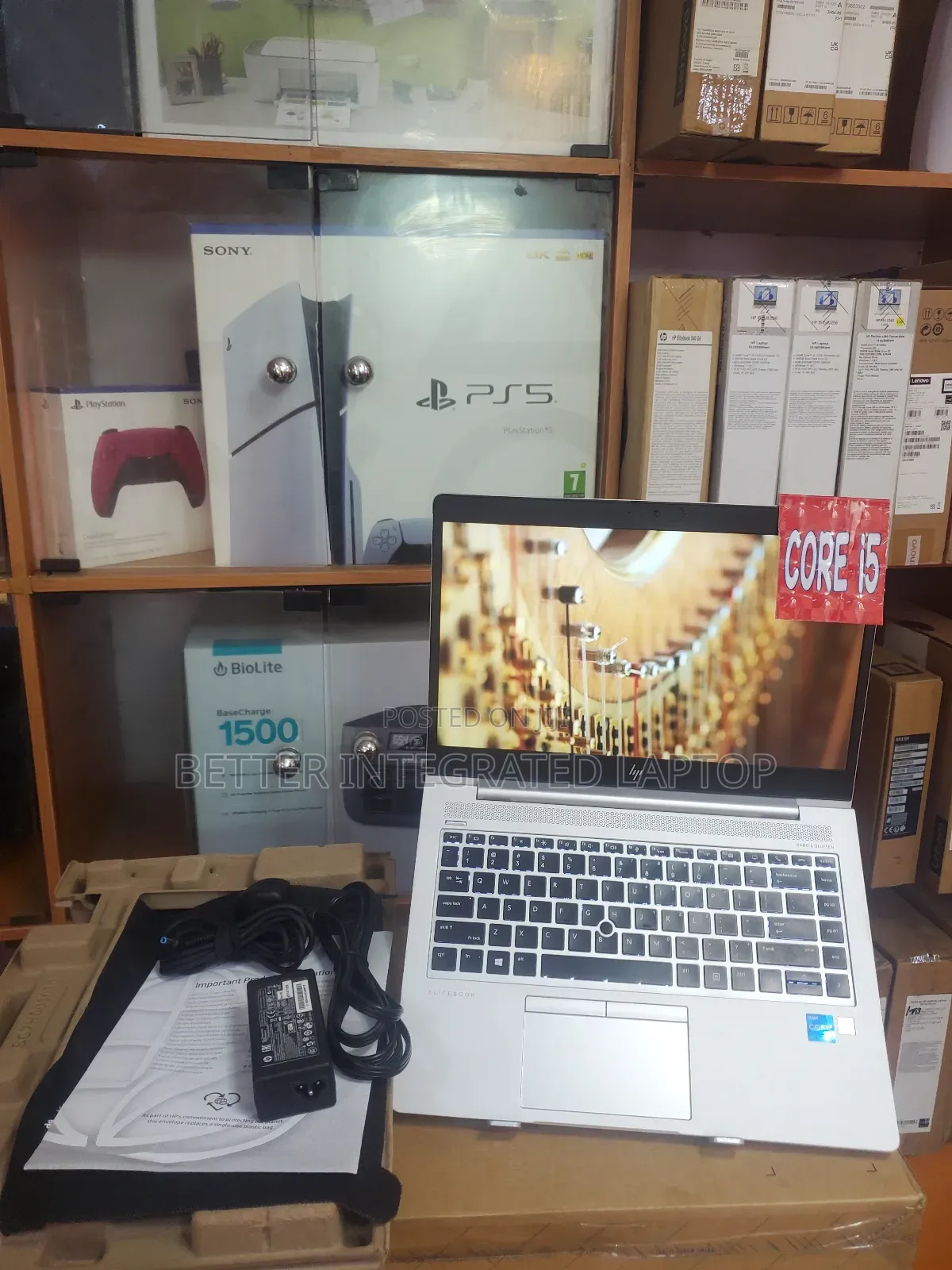 New Laptop HP EliteBook 840 G6 16GB Intel Core i5 SSD 256GB