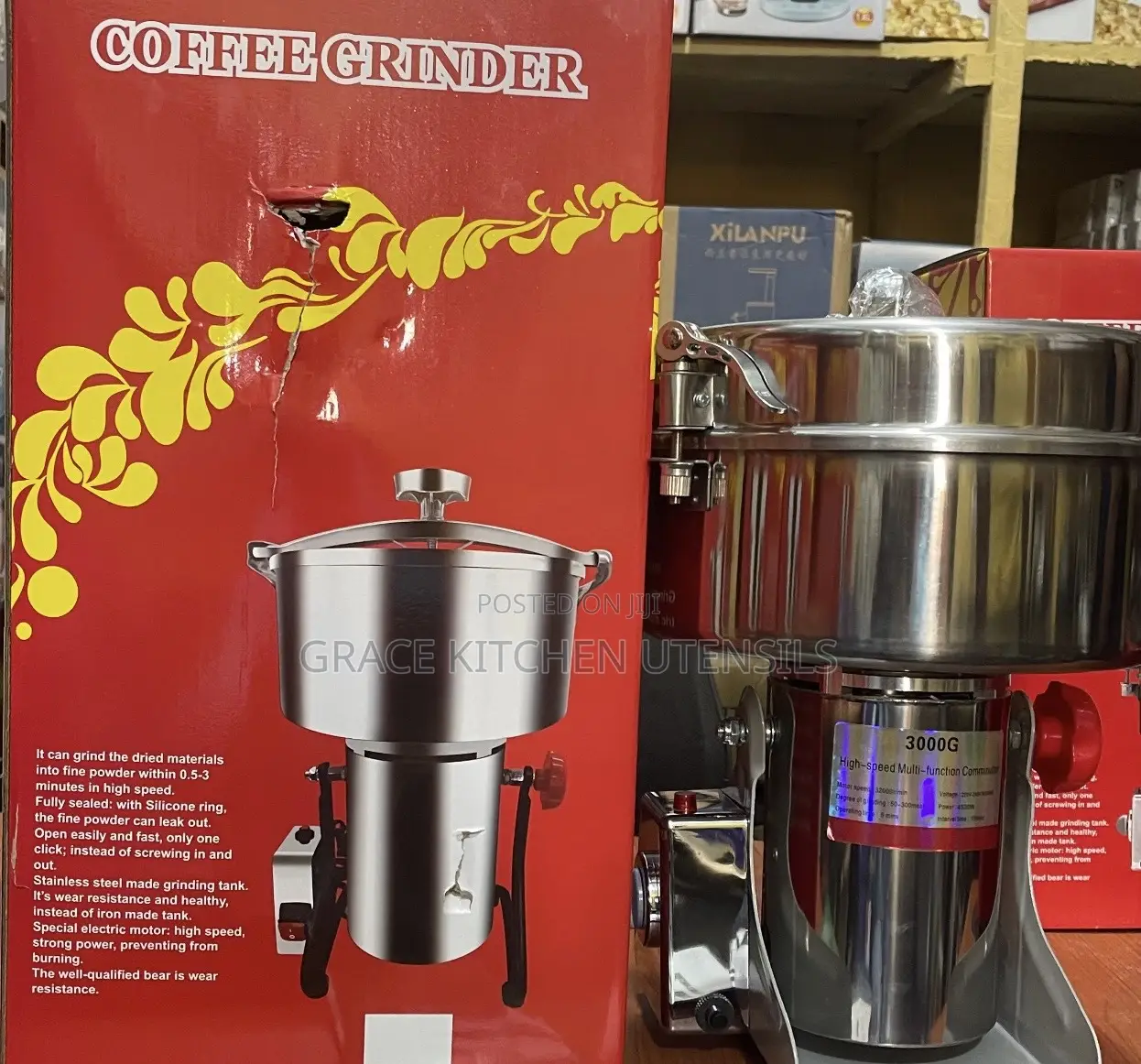 Grinder 3000g High-Speed Multi-Function