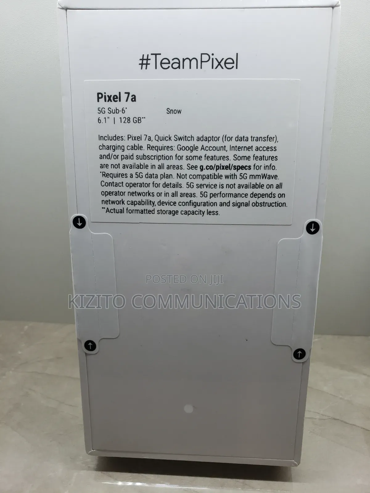 New Google Pixel 7a 128 GB White