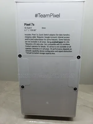 New Google Pixel 7a 128 GB White