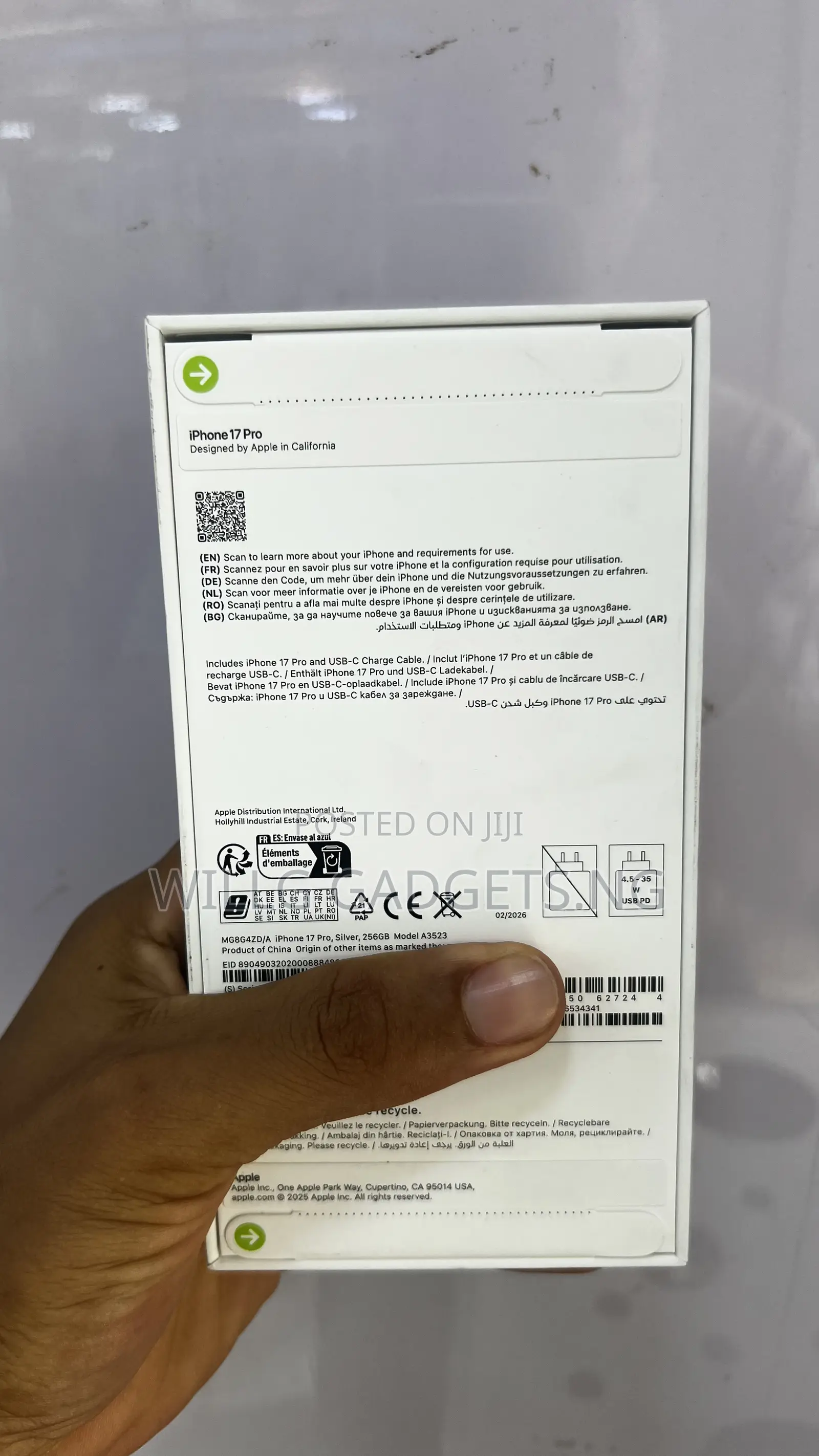 New Apple iPhone 17 Pro 256 GB Silver