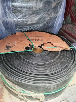 6" Duraline Industrial Discharge Water Hose.10 Bar. 100 Yards in Roll