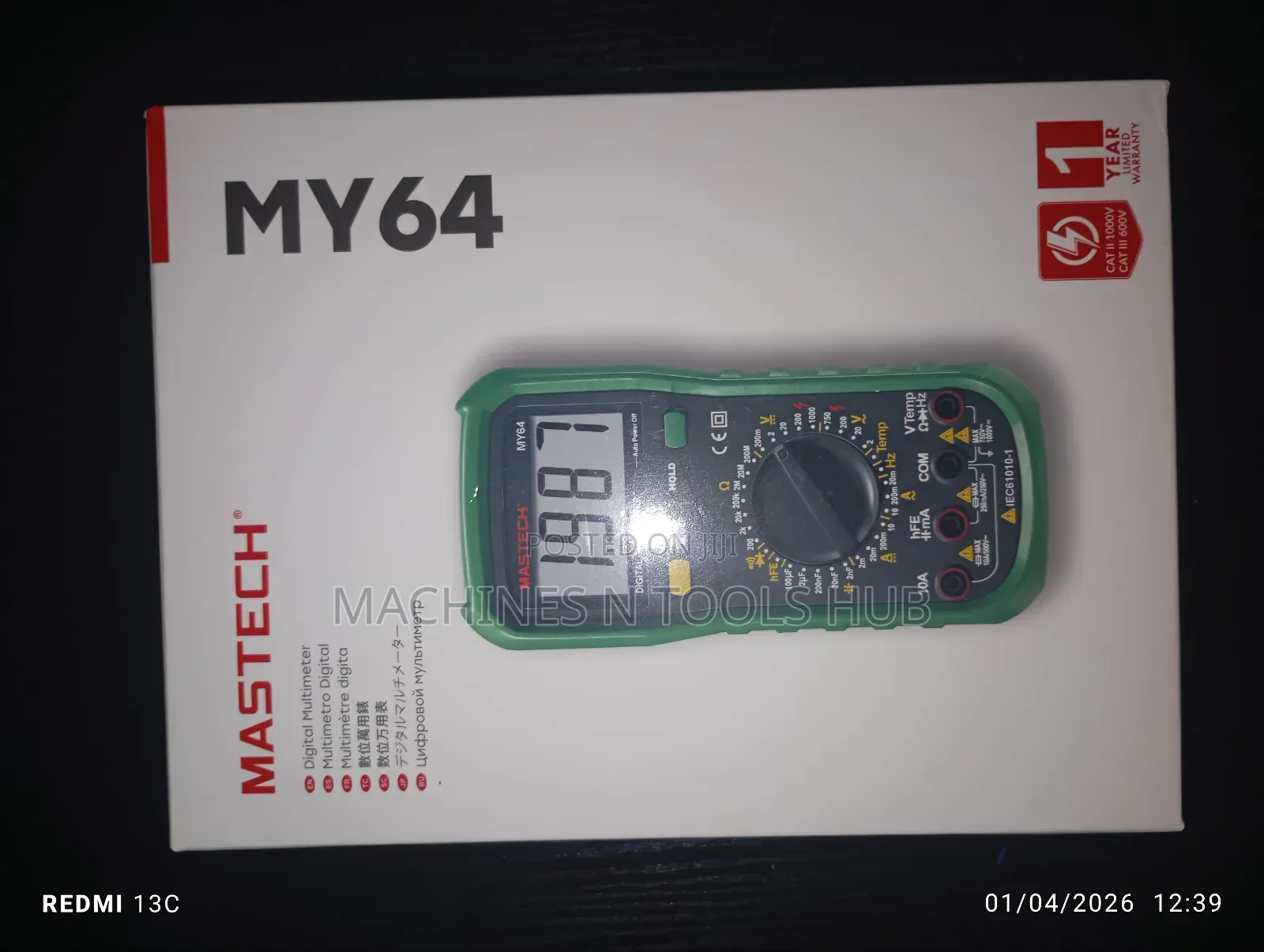 Mastech My64 Digital Multimeter