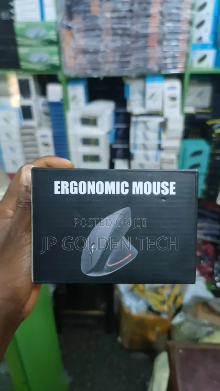 Vertical Ergonomic Wireless Mouse