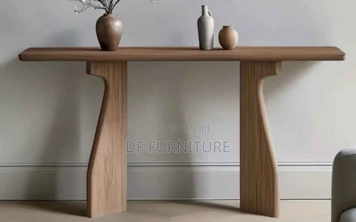 Brown Color Console Table