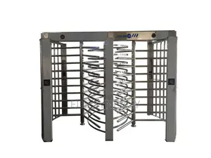 Double Passage Full Height Turnstile Access Control System
