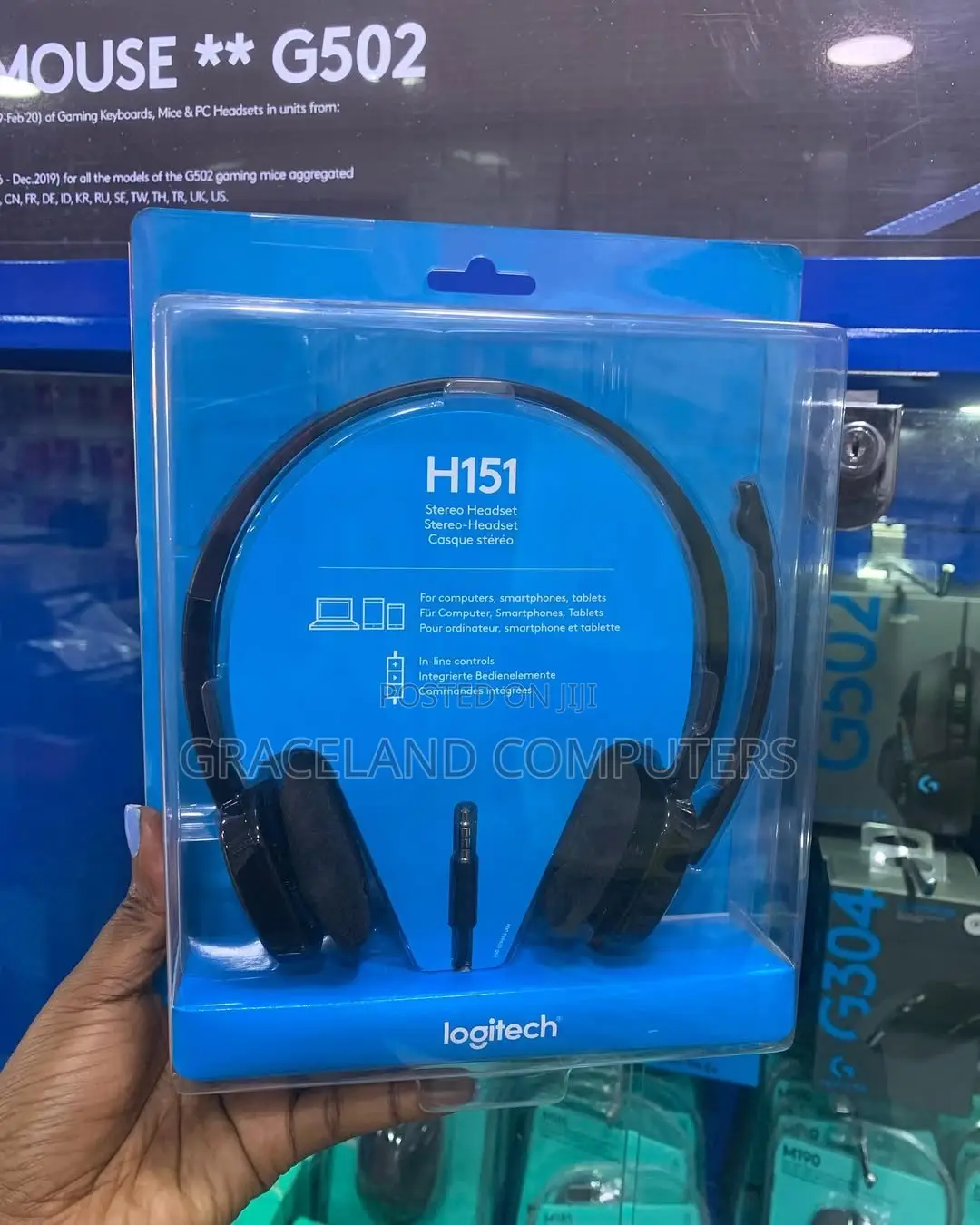 Logitech H151 Stereo Headset With Mic