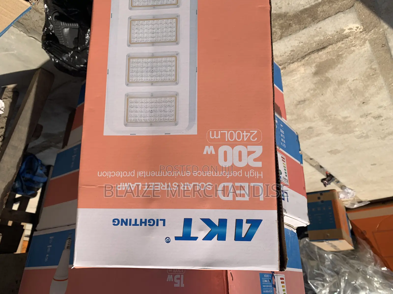 200watt Solar Street Light Akt