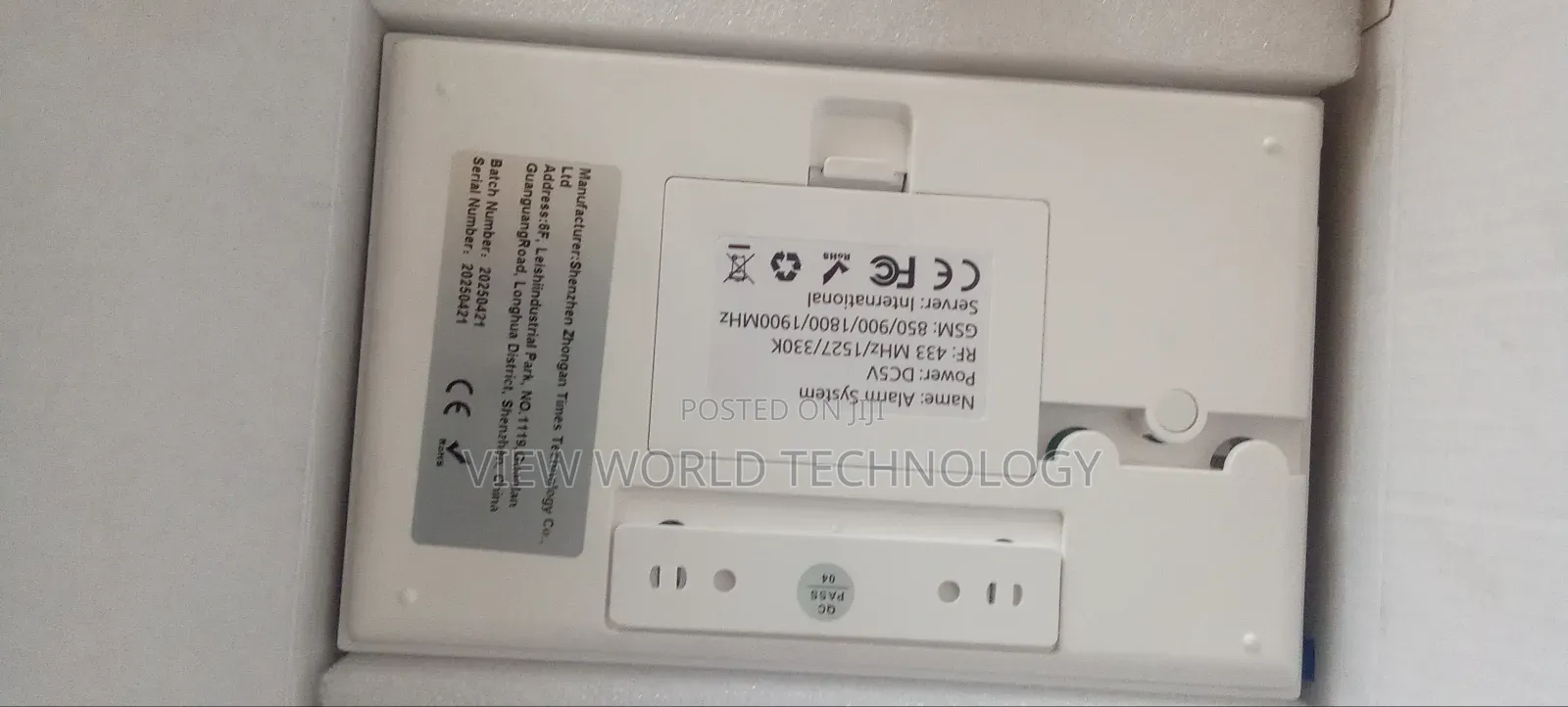 Burglar Wifi/Gsm Security System