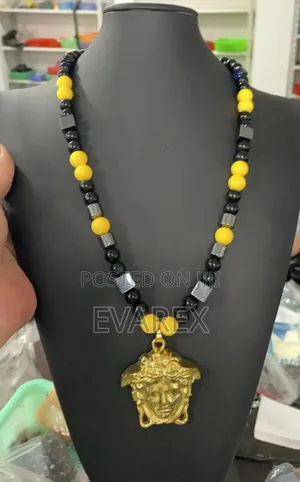 Foreign Big Necklace Yellow Design