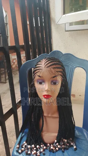 Beaded Braided Wig