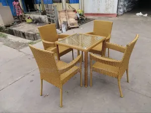 Rattan Set by 4 Seaters