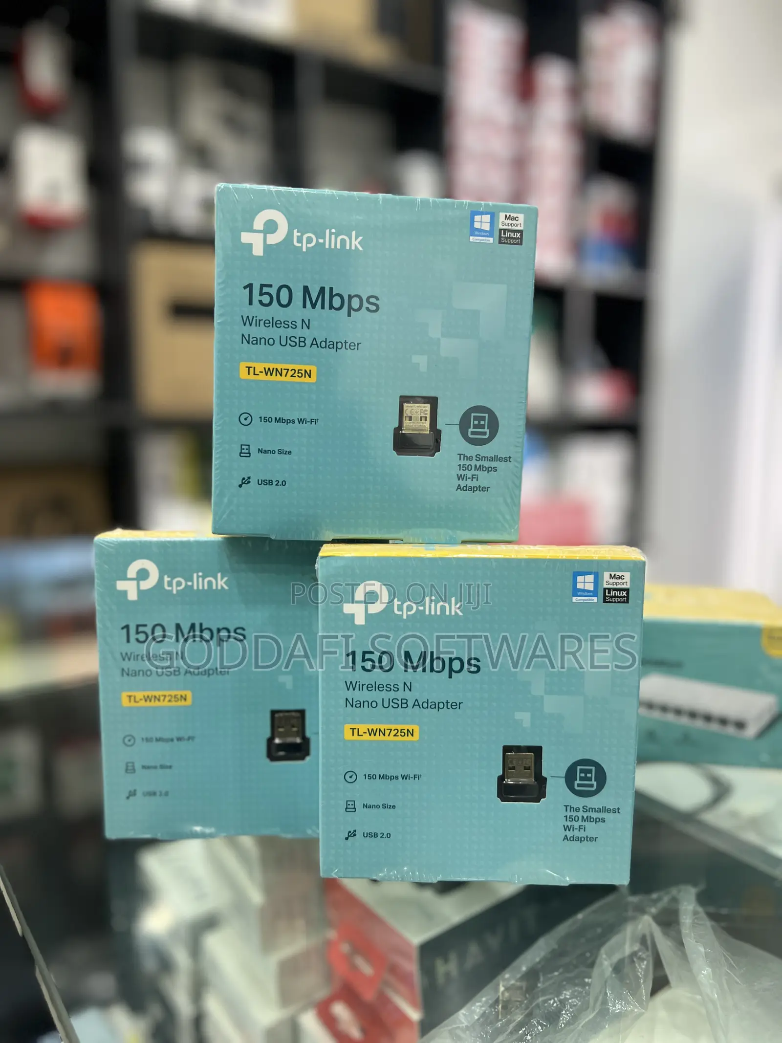 Tp-Link 150mbps Wireless N Nano Usb Adapter | Goddafi Stores
