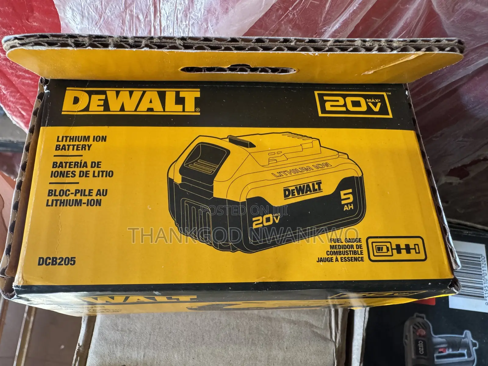 Dewalt Original Lithium Battery