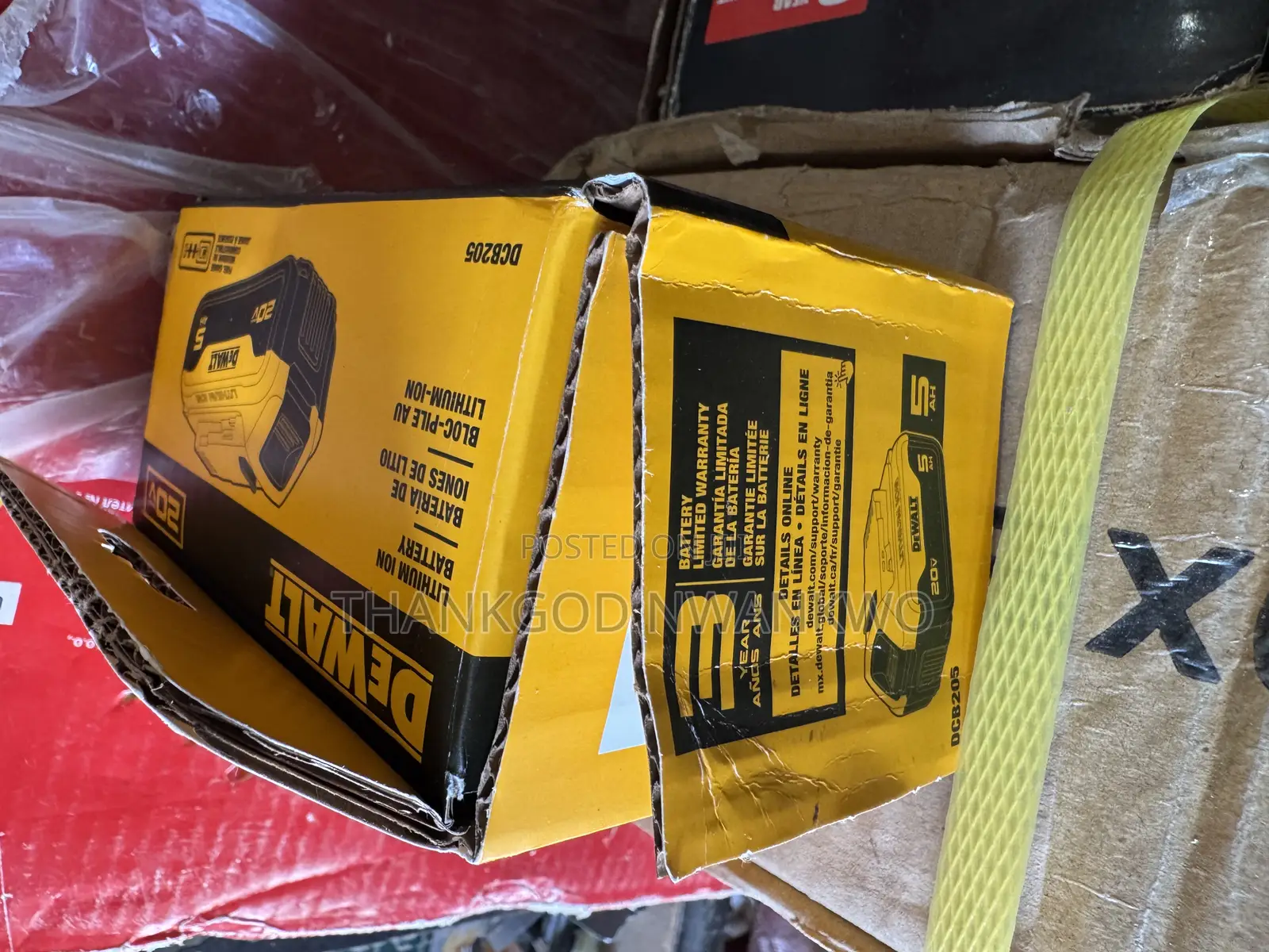 Dewalt Original Lithium Battery