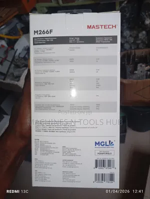 Mastech M266f Digital Ac Clamp Meter