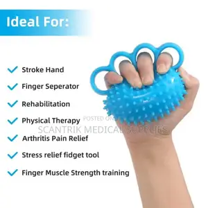 Ergonomic Design 4 Holes Hand Grip Exercise Tool