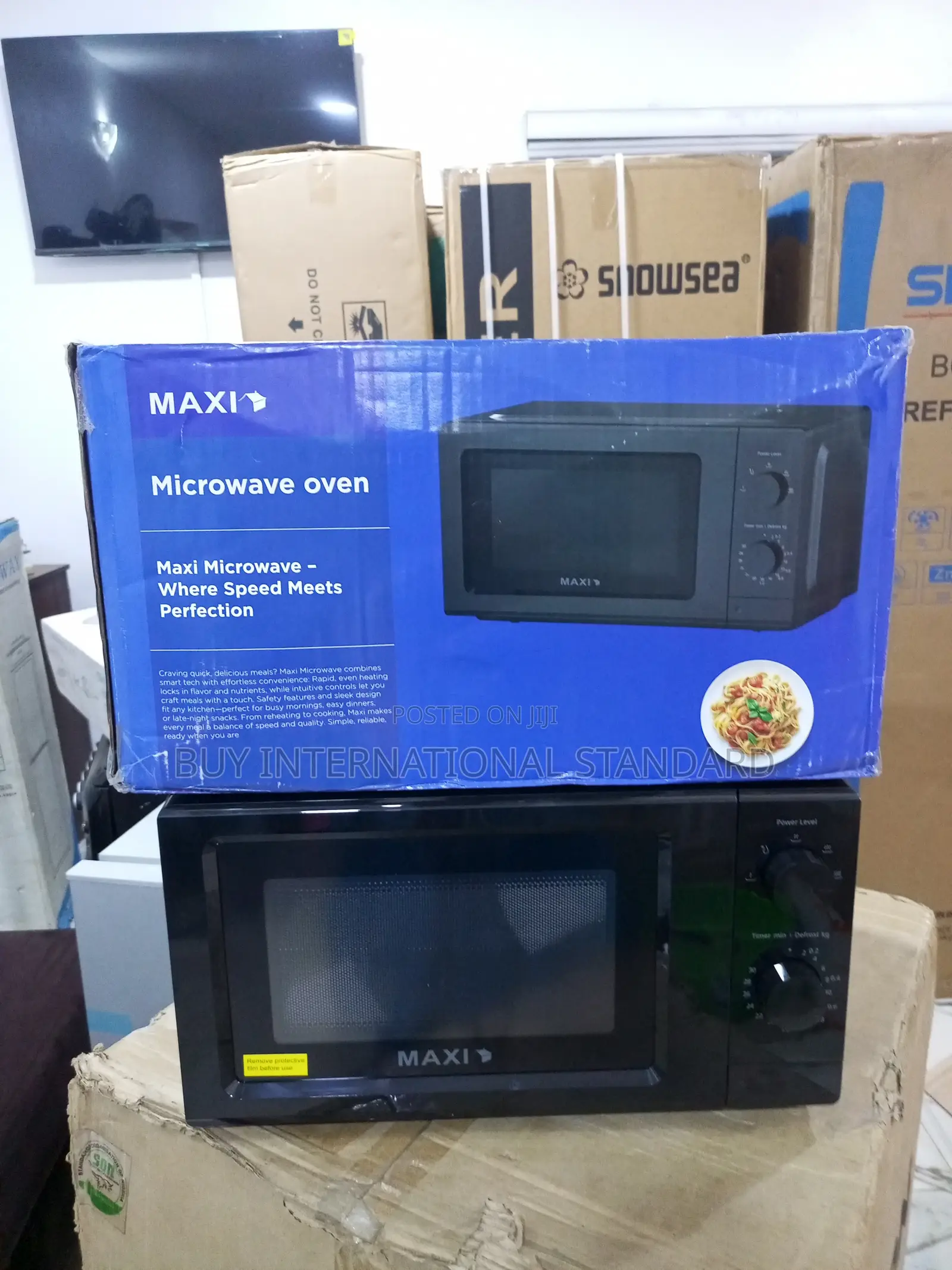 Maxi 20l Microwave With Power Control Knobs