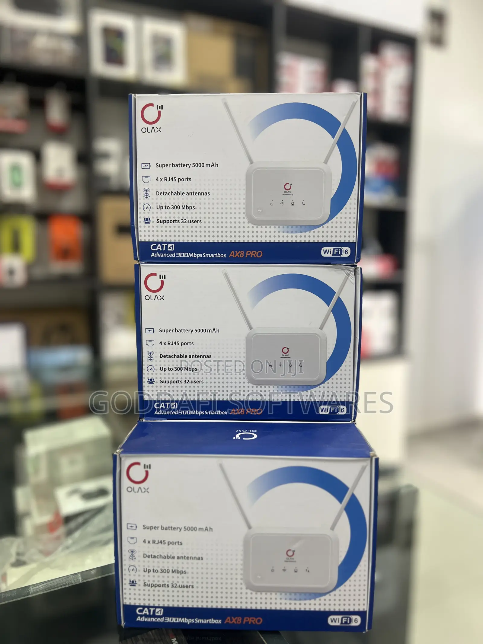 Olax Router 300mbps 5000mah Battery | Goddafi Stores