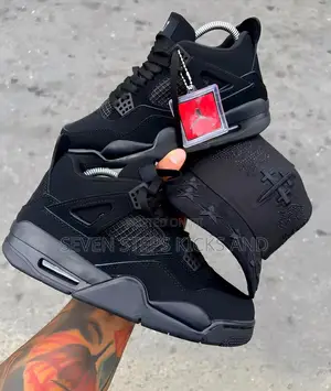 High Quality Air Jordan 4 Retro Black Cat Luxury Sneakers