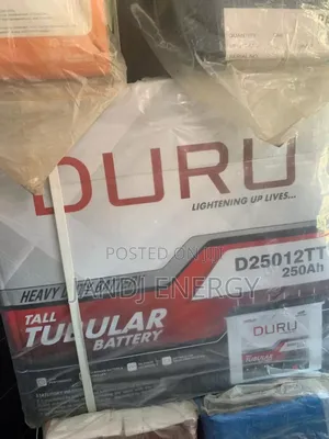 250ah Duru Solar Tubular Battery