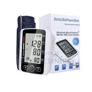 White Bp Monitor - Arm Blood Pressure Monitor