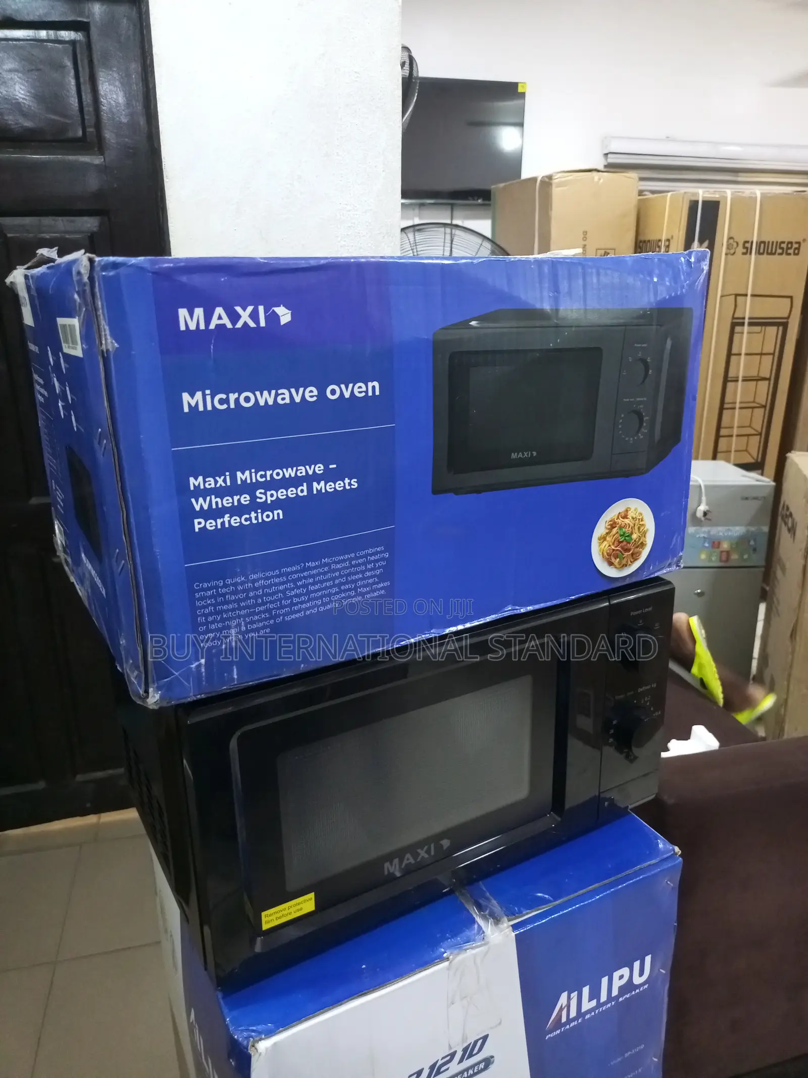 Maxi 20l Manual Microwave With Durable Interior