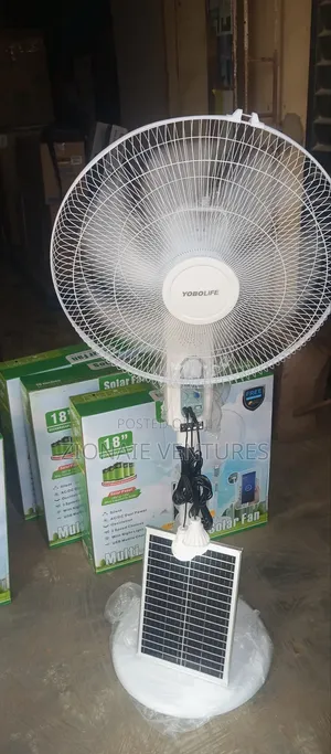 18" Rechargeable Fan