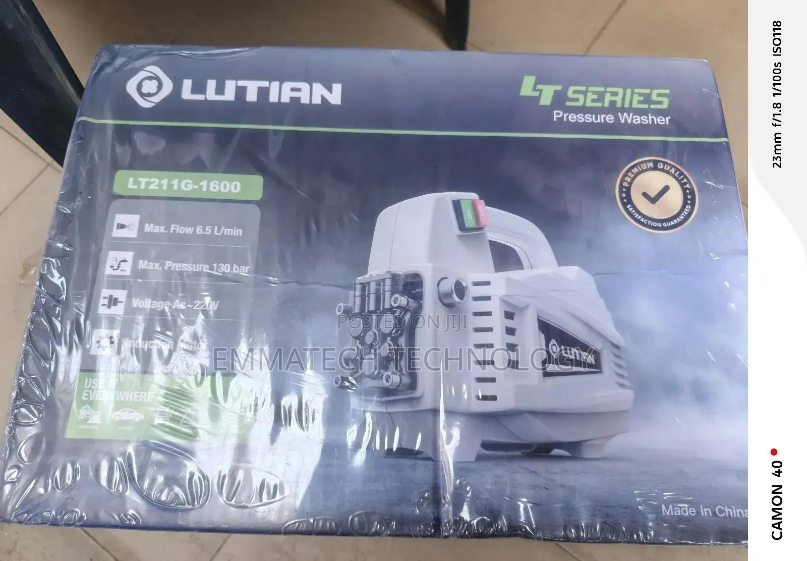 Lithium Pressure Washer