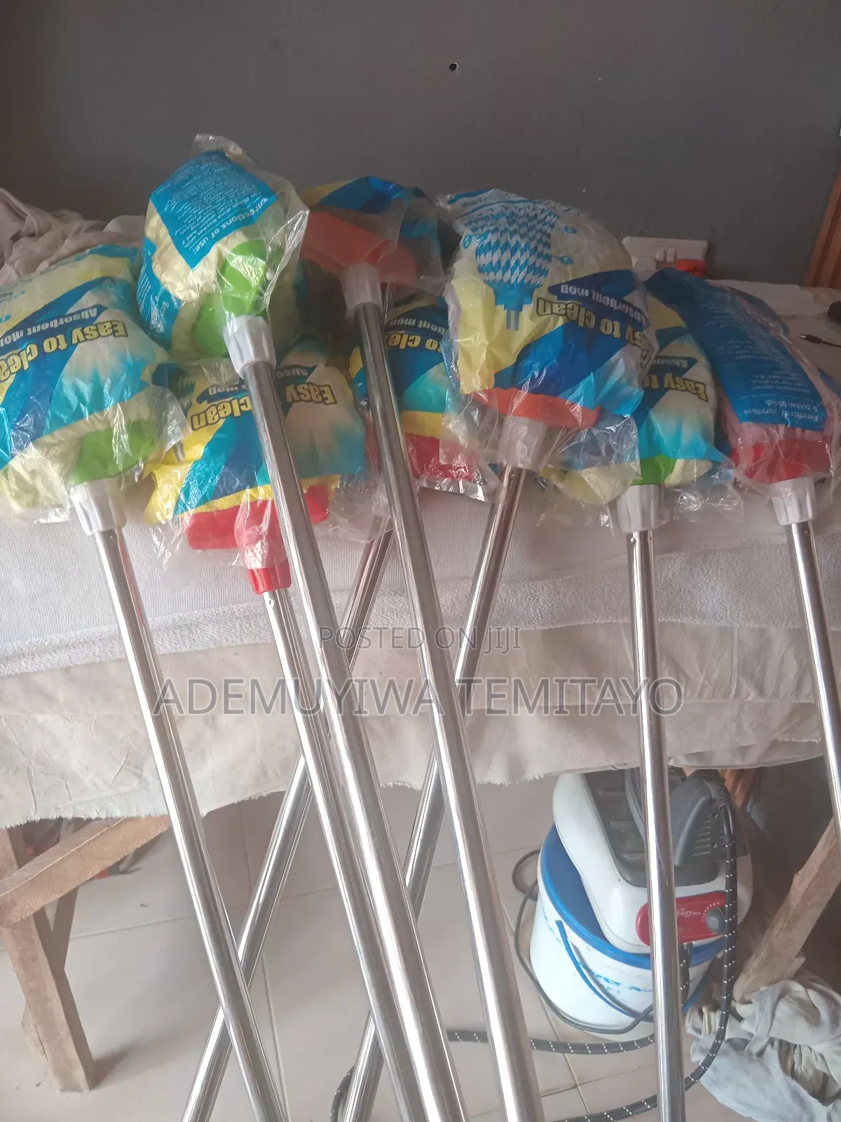 Mops, Pegs,Soaps, and Other Cleaning Agents