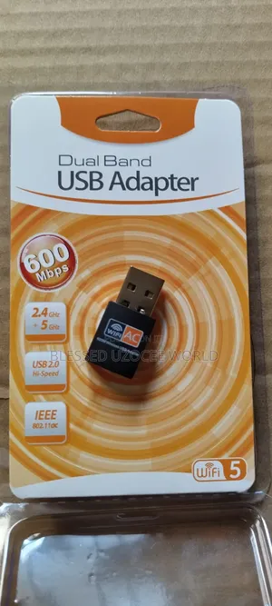 Ac600 Dual Band Usb Wifi 5 Network Wireless Dongle Adapter 5g Device