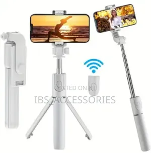 Selfie Tripod With Bluetooth Shutter