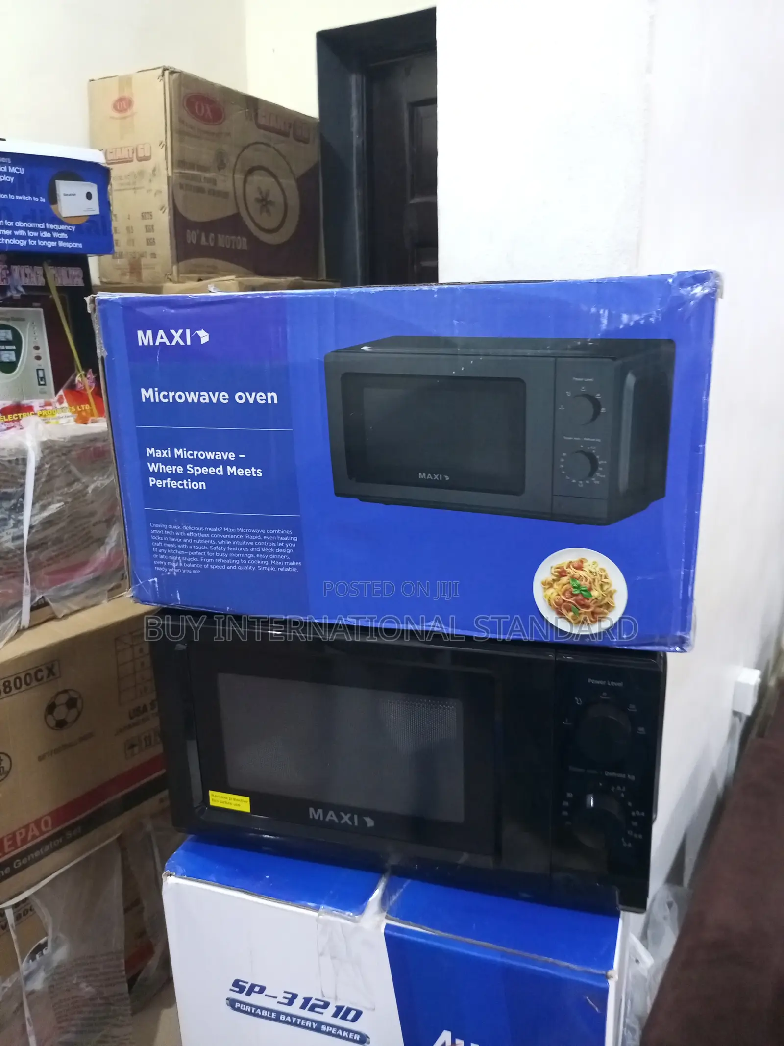 Maxi 20l Microwave With Adjustable Heat Levels