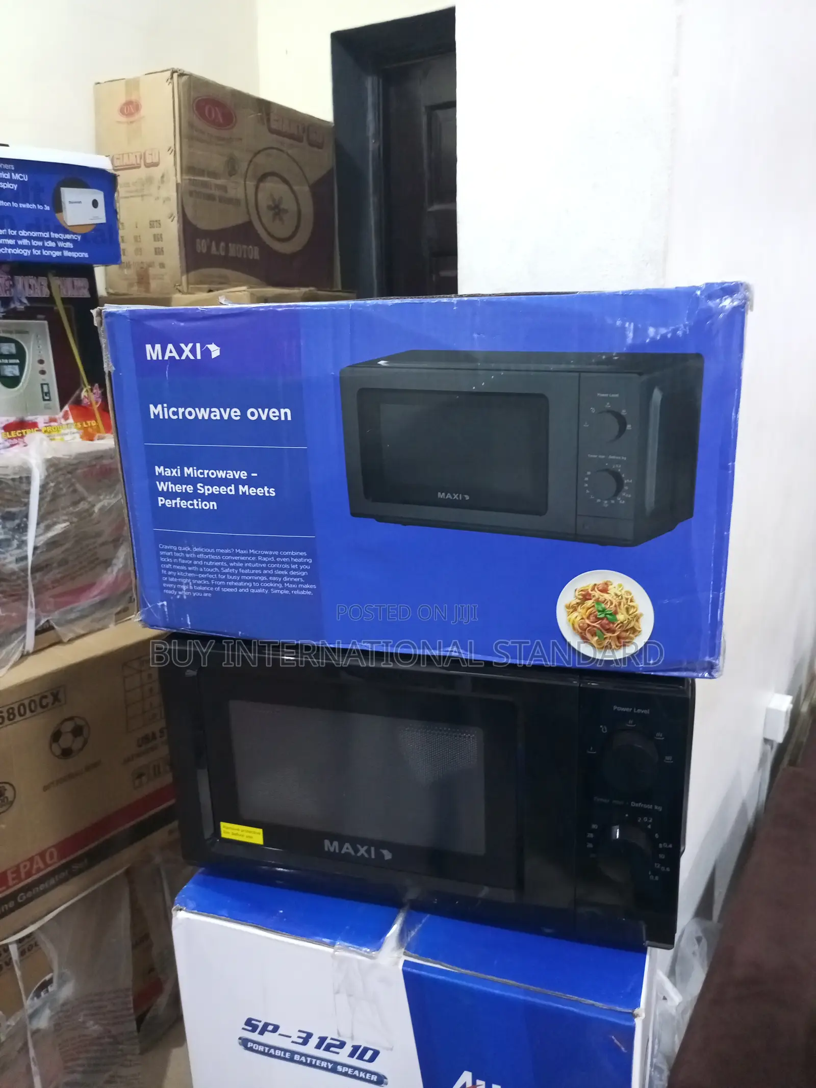 Maxi 20l Microwave With Easy Turn Knob Operation