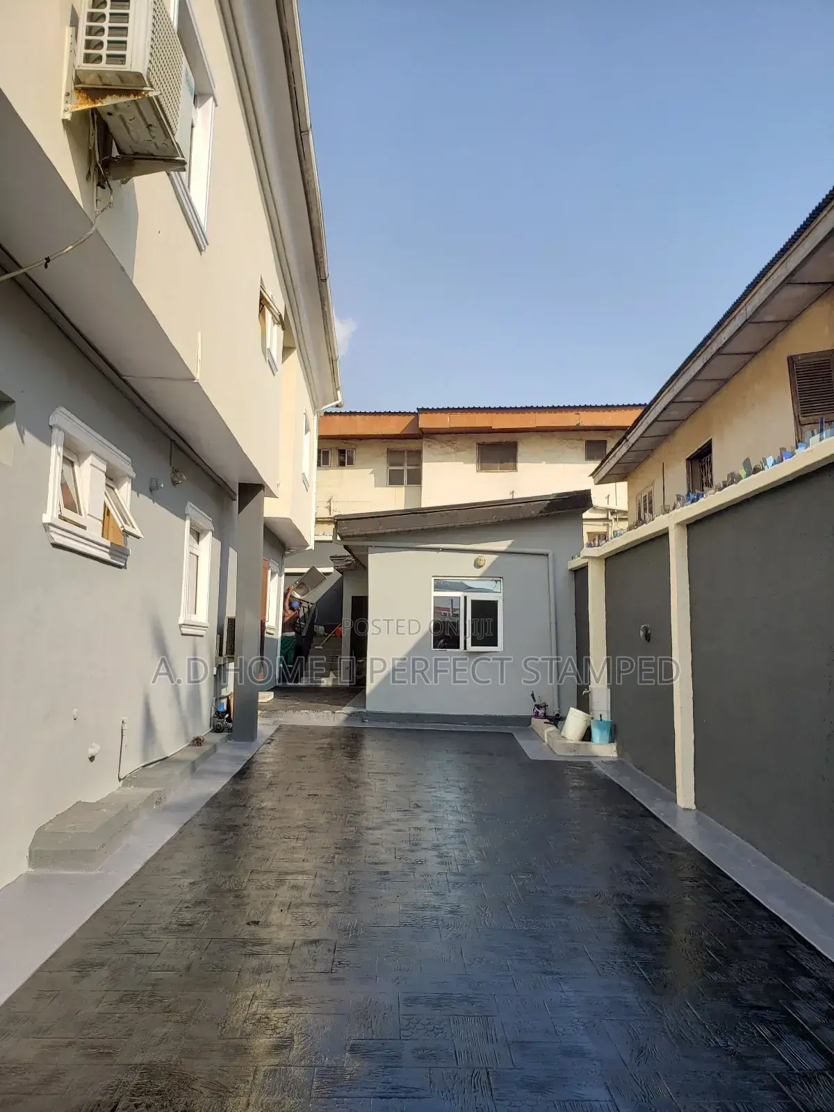 Professional Stamp Concrete Design Floor
