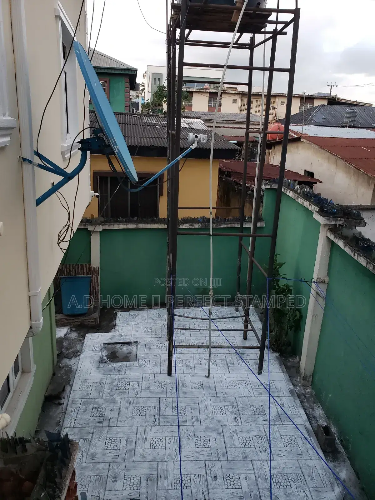 Professional Stamp Concrete Design Floor