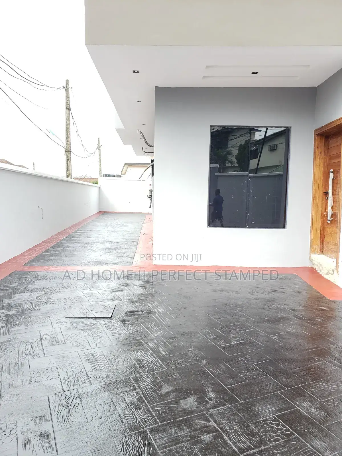 Professional Stamp Concrete Design Floor