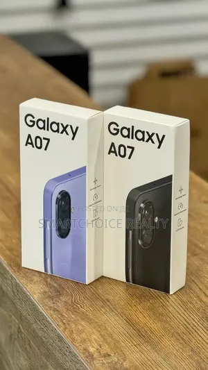 New Samsung Galaxy A07 4G 128 GB Black