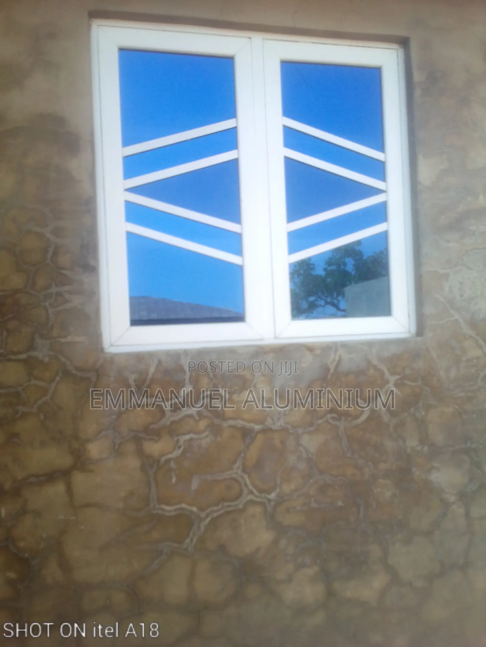 Casement Window With Net