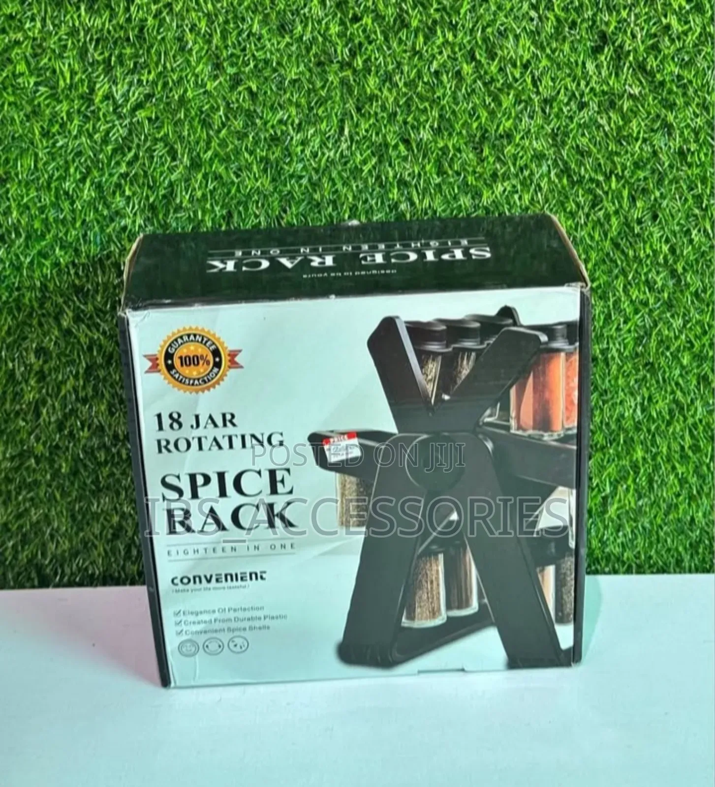 18 Jar Rotating Spice Rack