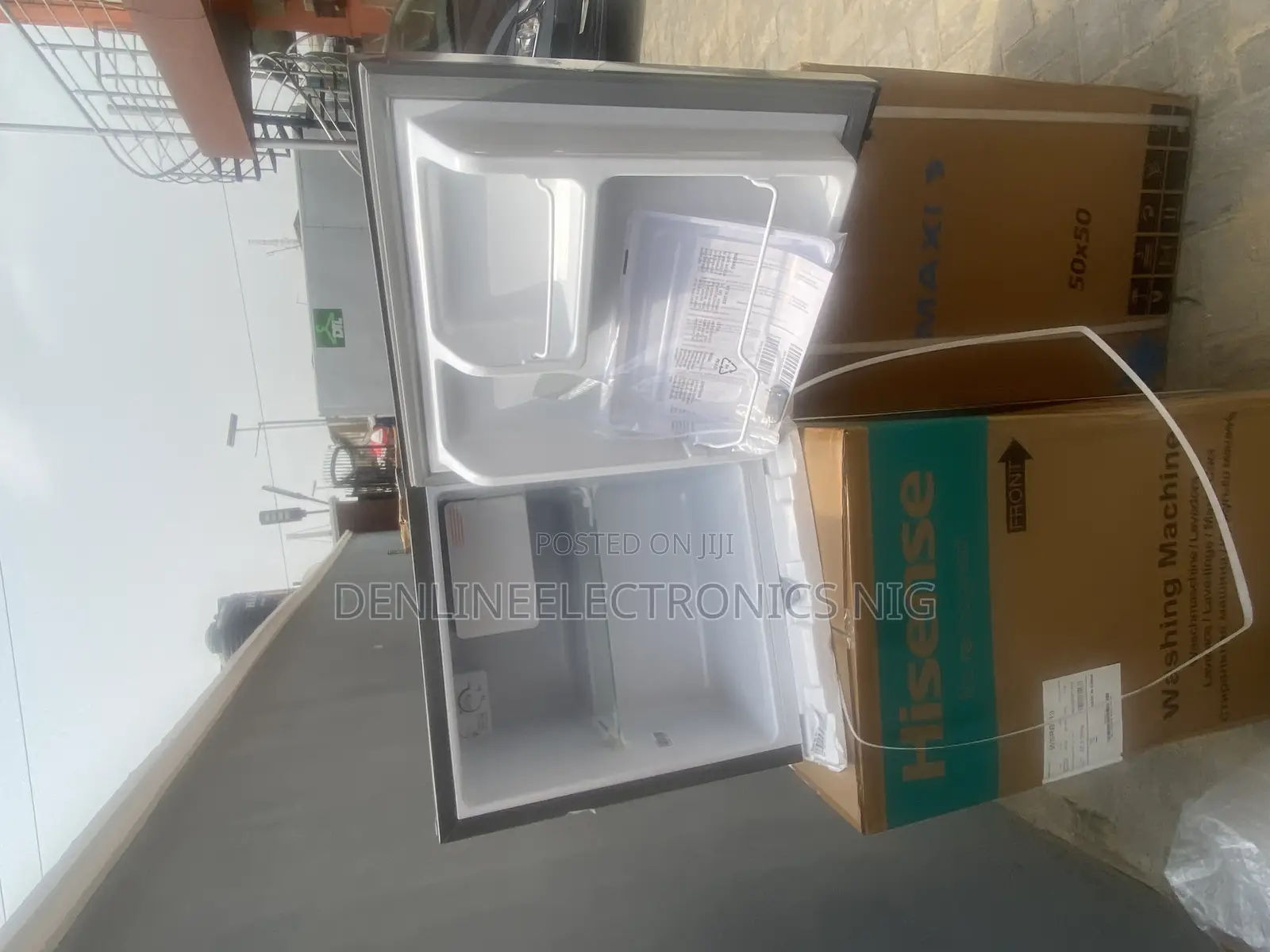 Brand New Original Hisense 50liters Bedside Fridge