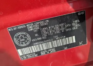 Toyota RAV4 2007 Red