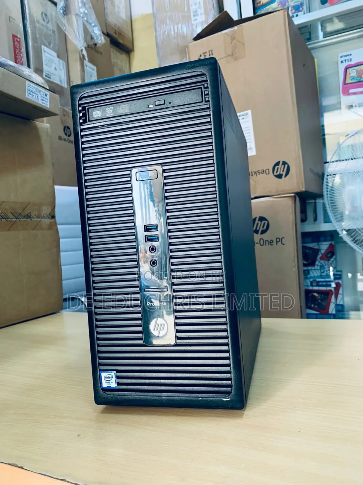 New Desktop Computer HP ProDesk 400 8GB Intel Core i5 HDD 500GB