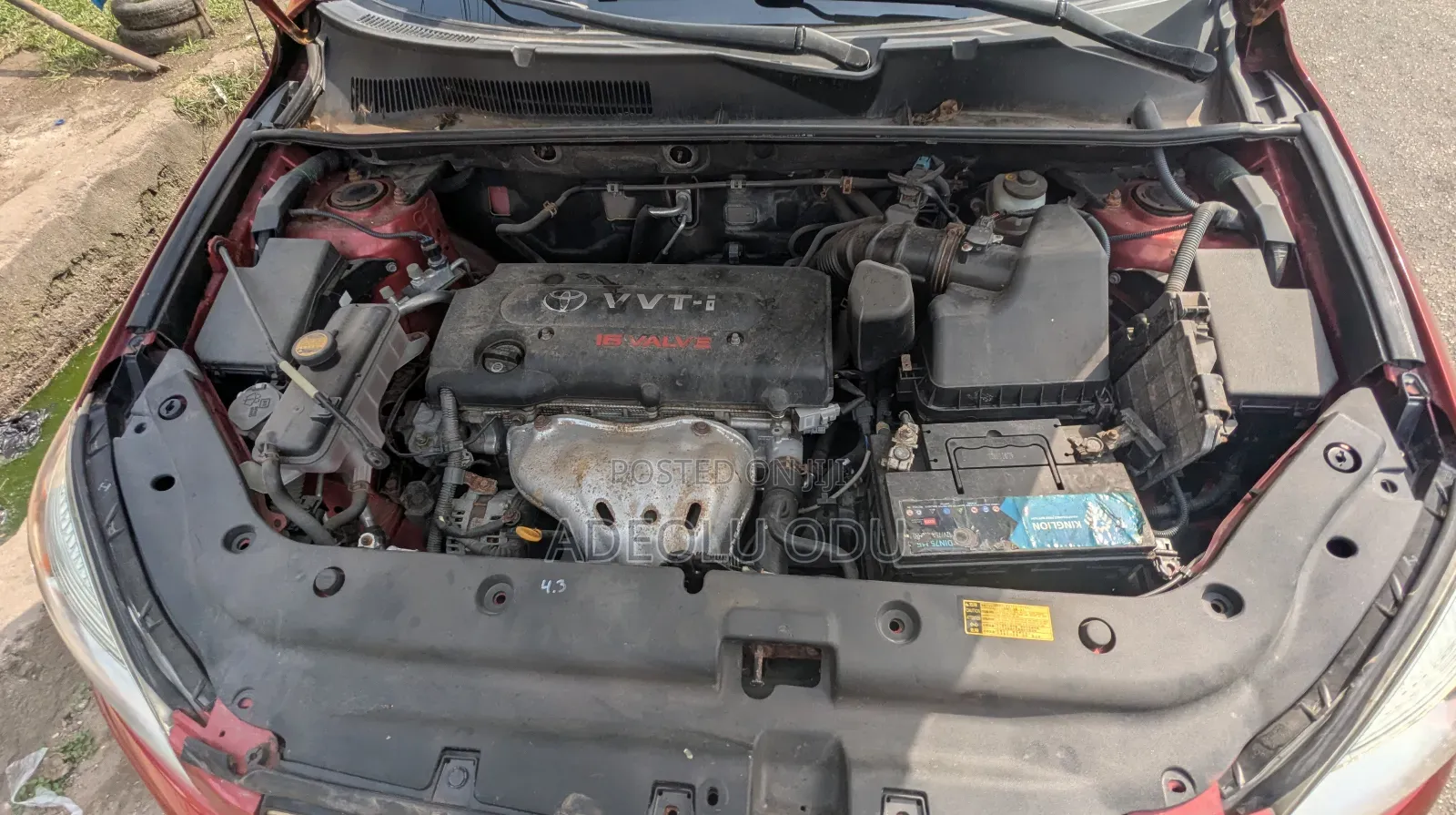 Toyota RAV4 2007 Red