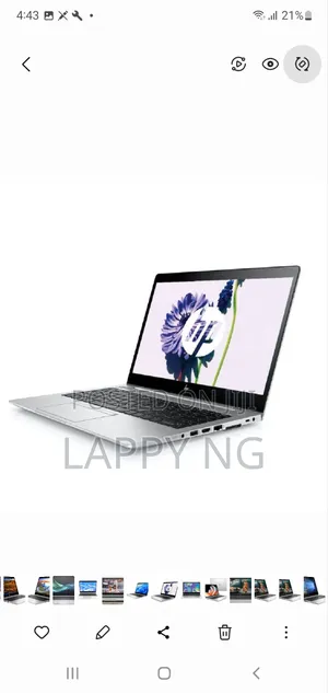 New Laptop HP EliteBook 830 12GB Intel Core i5 SSD 256GB