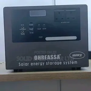 Ohressa Portable Solar Generator 480w/ 680wh