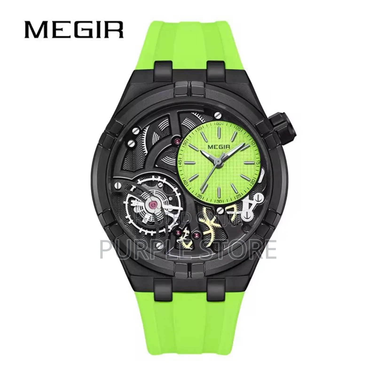 Megir High Quality "Rubber Strap" Watch