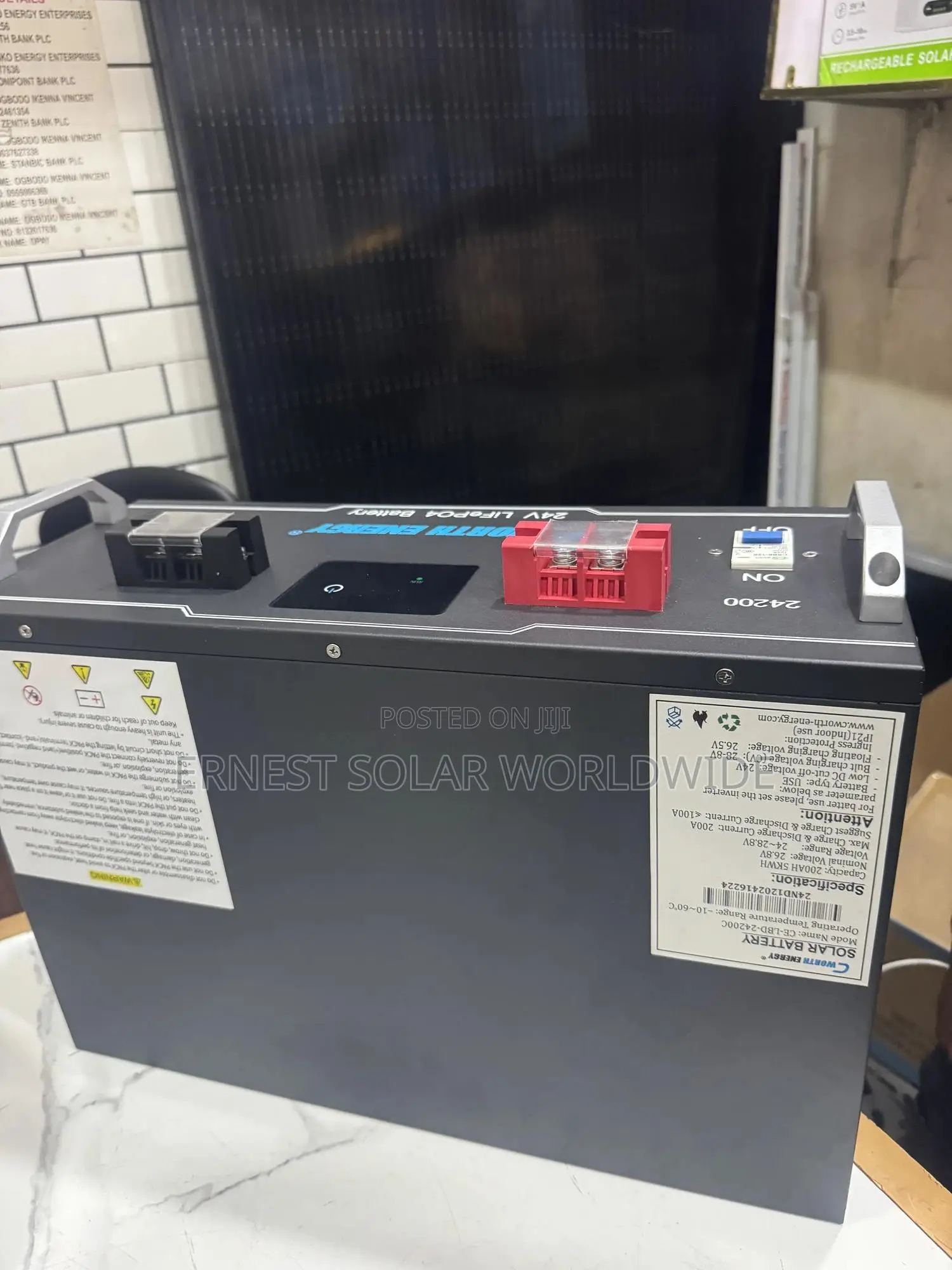 Original Cworth Lithium Battery 5kwh