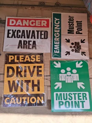 Muster Point Safety Signage